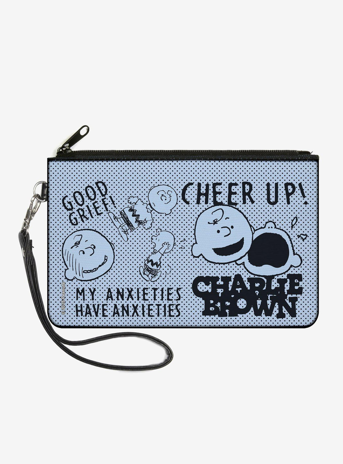 Billetera de mano con cierre Charlie Brown Peanuts