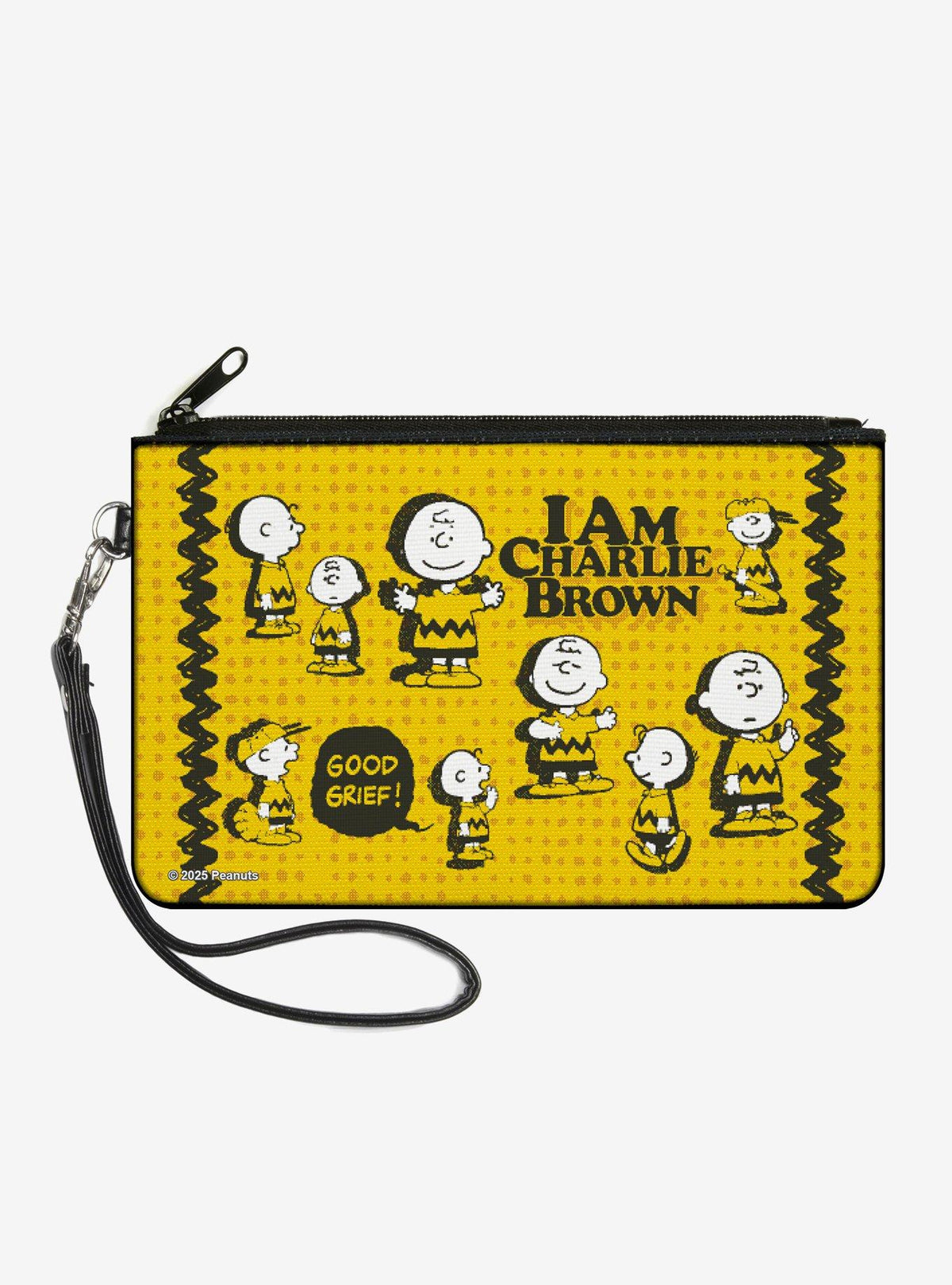 Billetera tipo clutch Peanuts de Charlie Brown