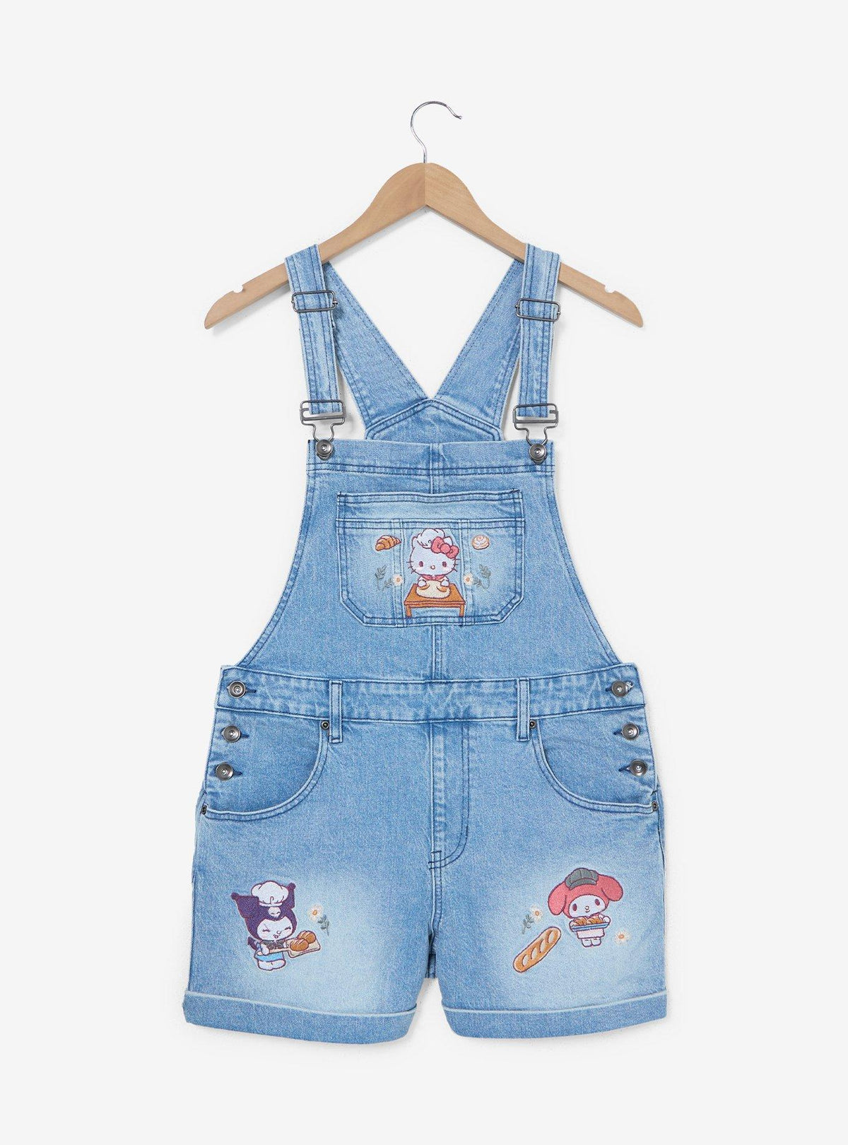 Jardinera corta Sanrio Hello Kitty & Friends, talla grande