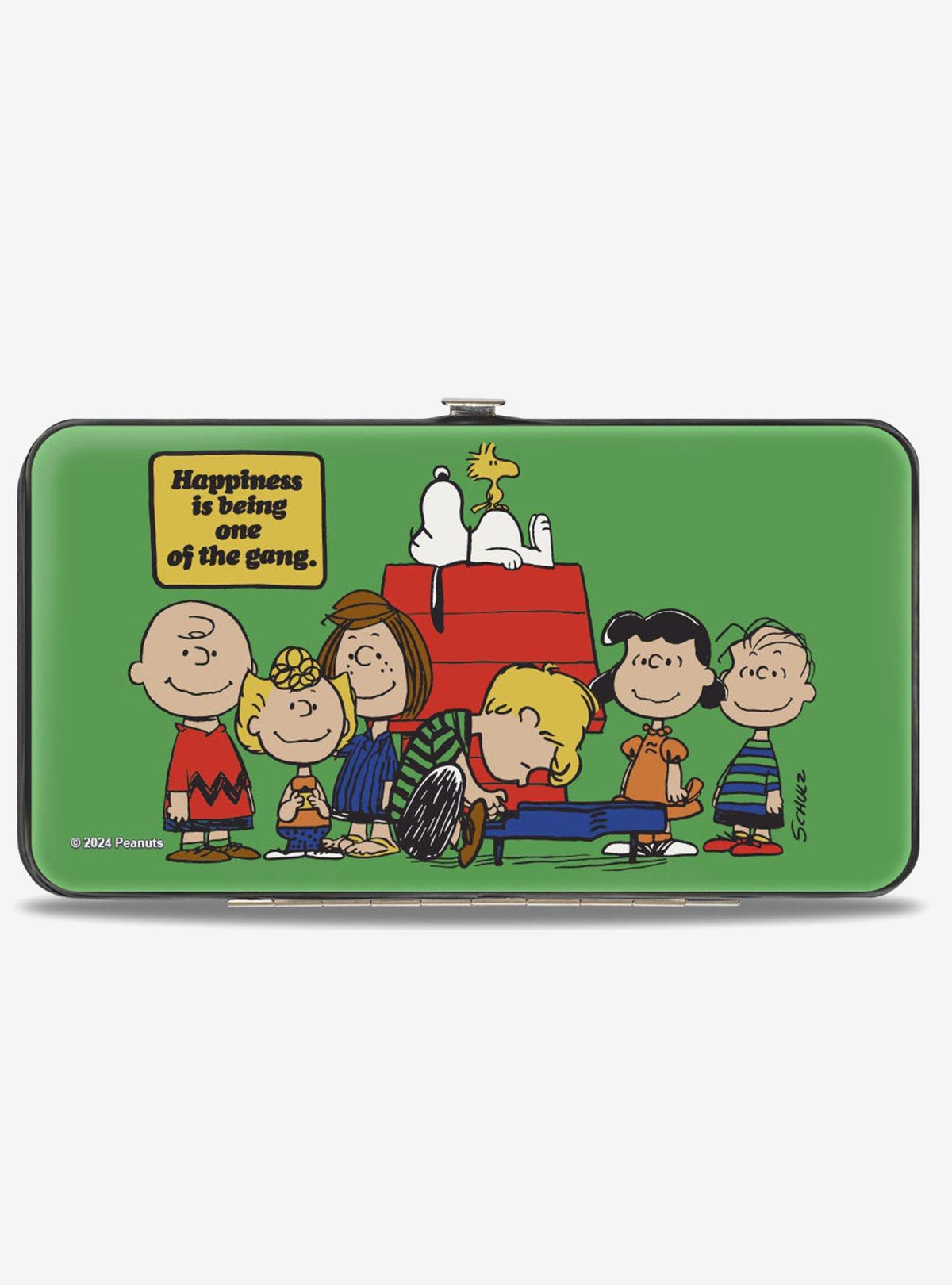 Billetera con bisagra Peanuts: 75.º aniversario