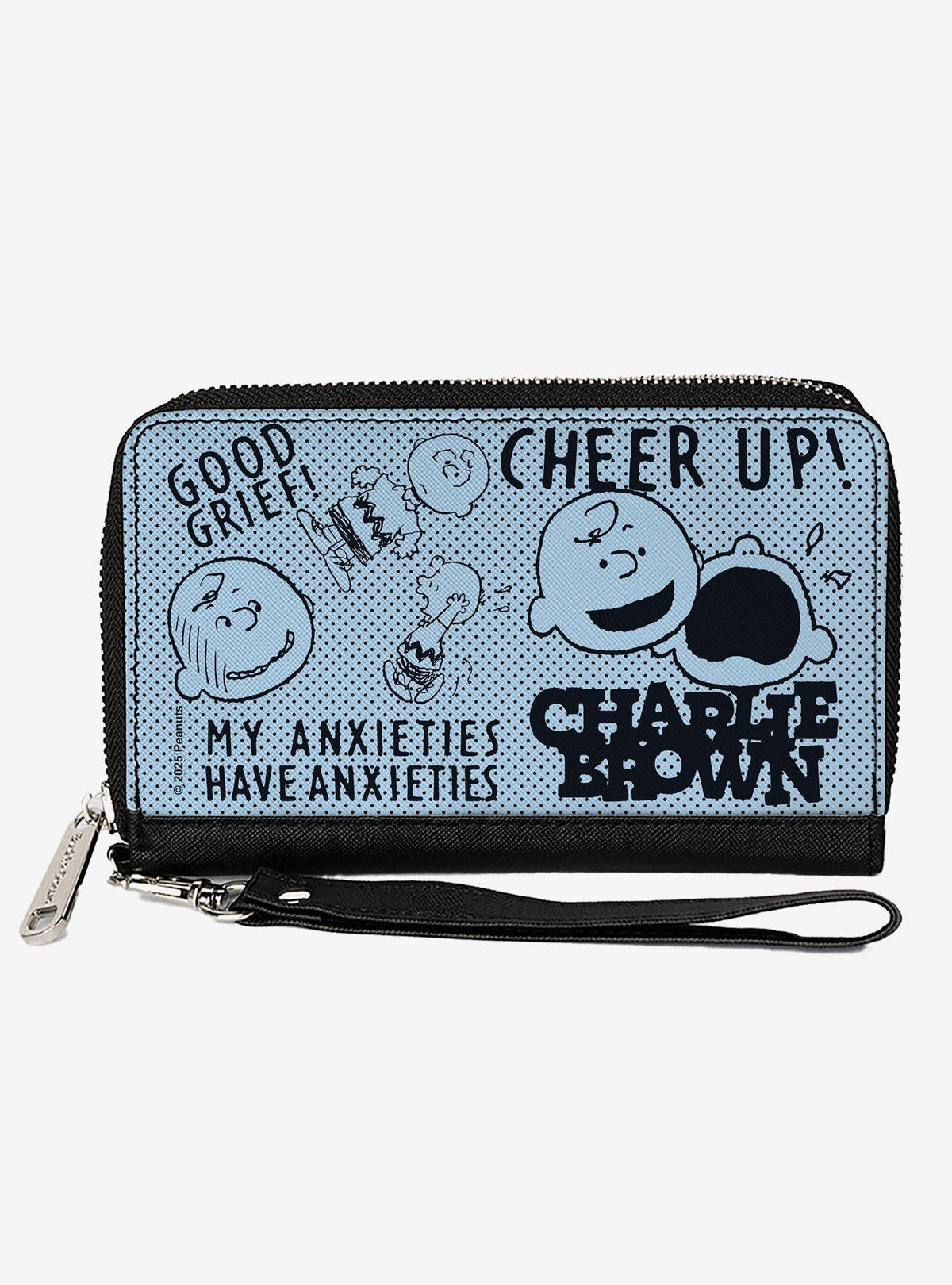 Billetera con cierre Peanuts y Charlie Brown