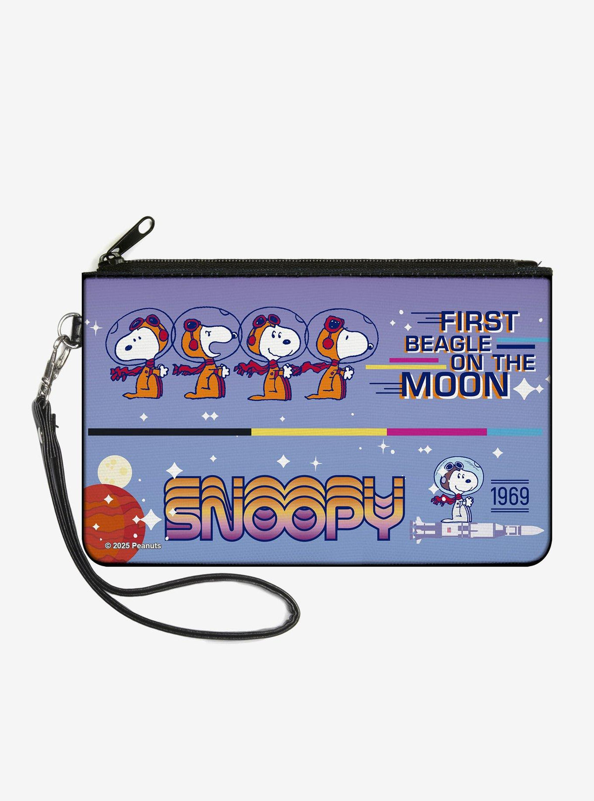 Billetera Peanuts: Snoopy, primer beagle en la Luna