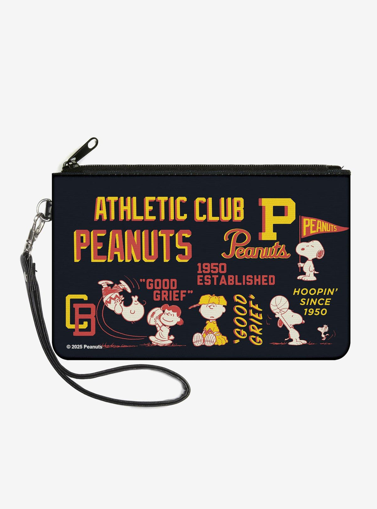 Billetera Peanuts Athletic Club con cierre