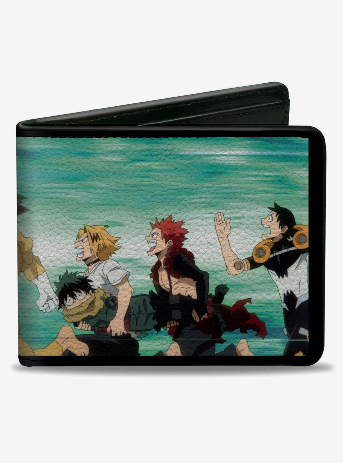 Billetera plegable My Hero Academia: Cinco héroes corriendo