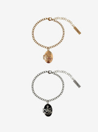 Set de pulseras con relicarios de Edward y Jacob