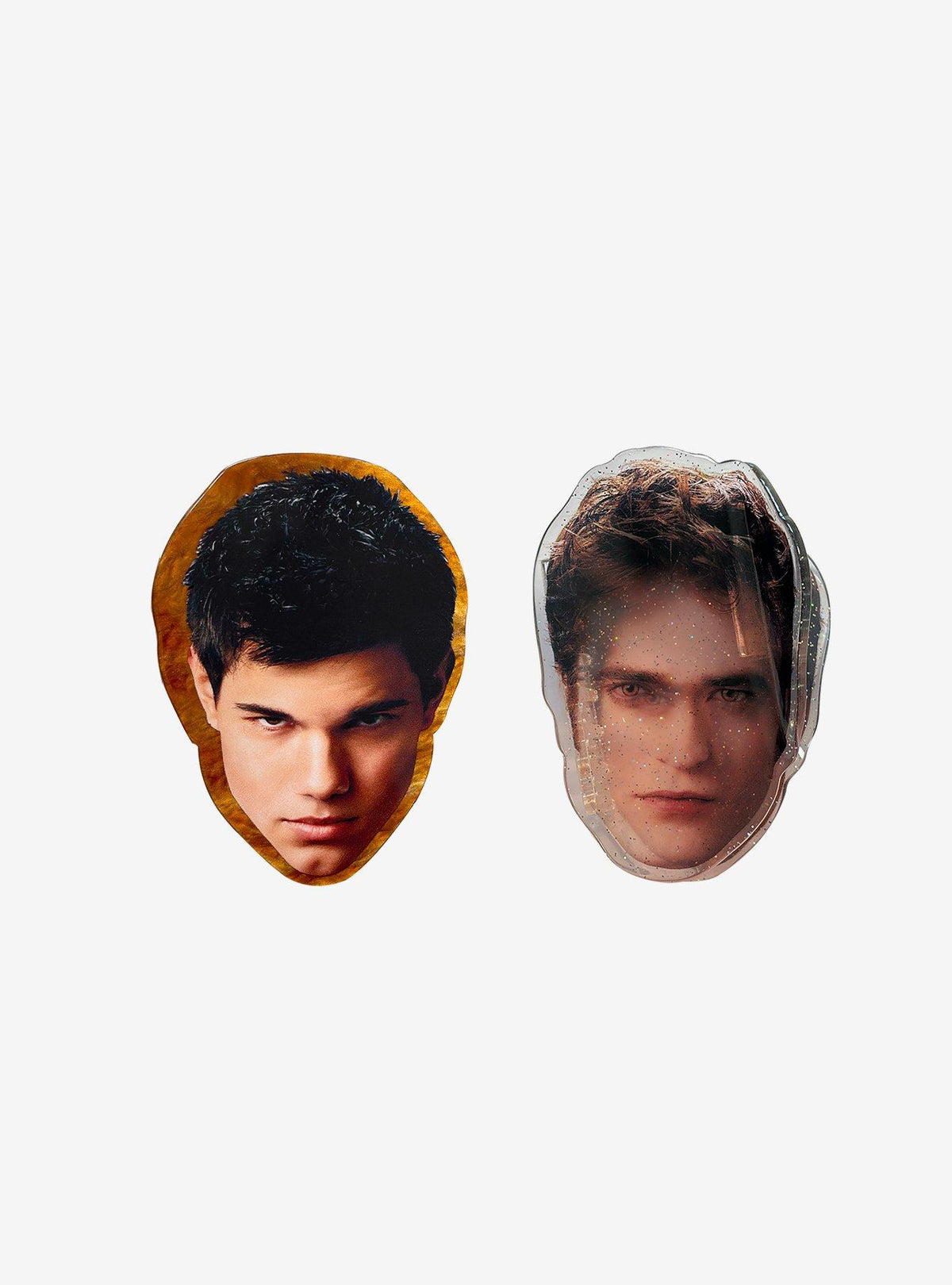 Set de pinzas de pelo Edward y Jacob | Twilight