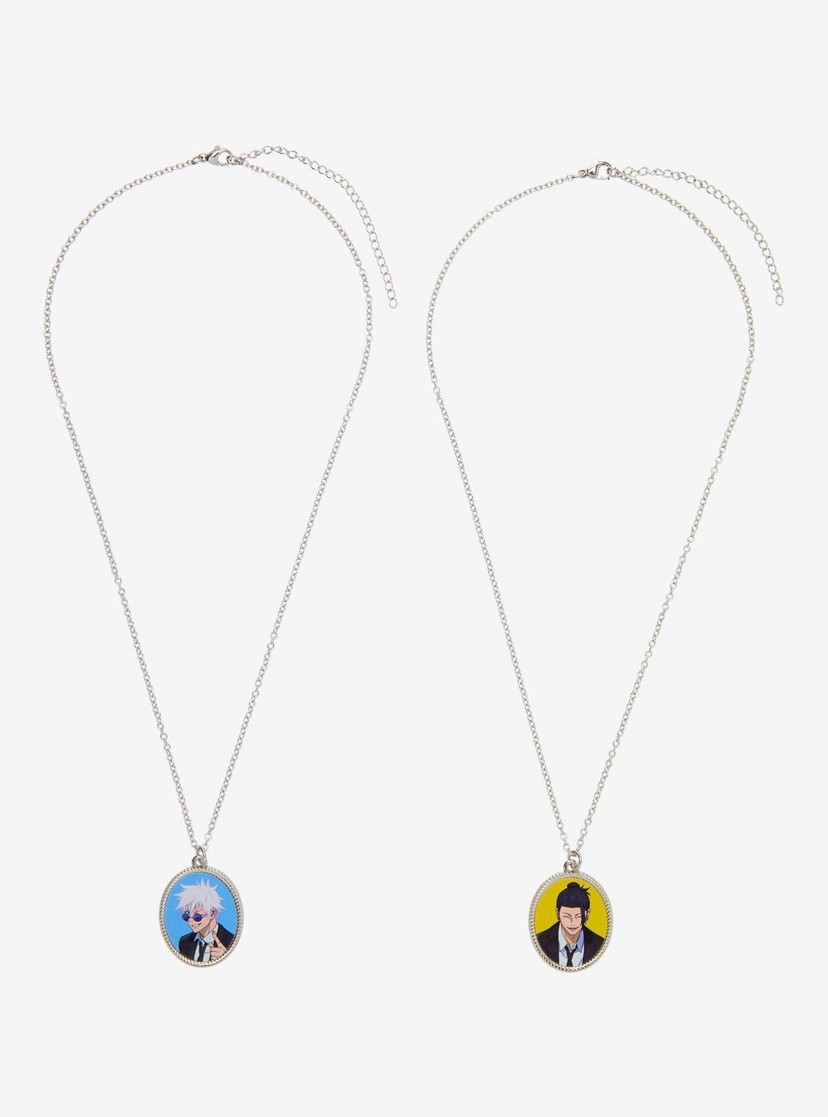 Set de collares Jujutsu Kaisen Gojo y Geto