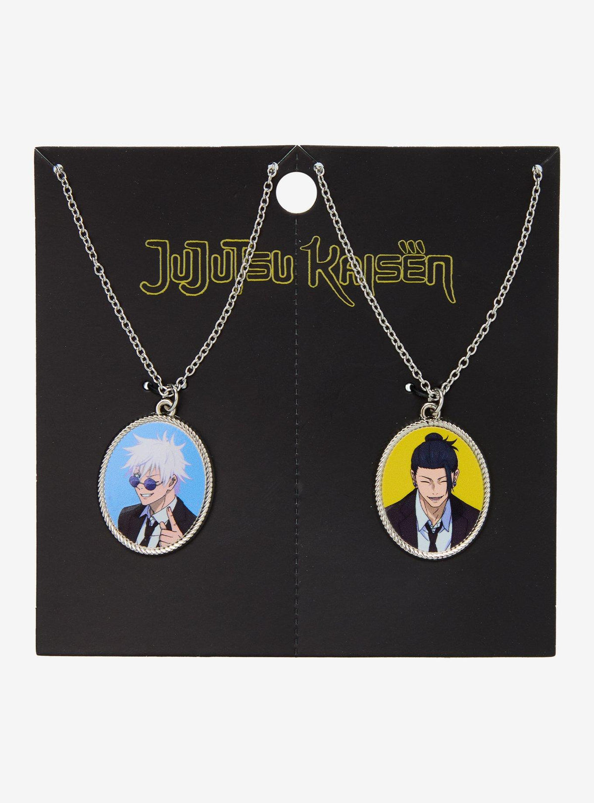 Set de collares Jujutsu Kaisen Gojo y Geto
