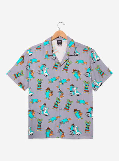 Camisa Disney Phineas and Ferb Perry con estampado integral