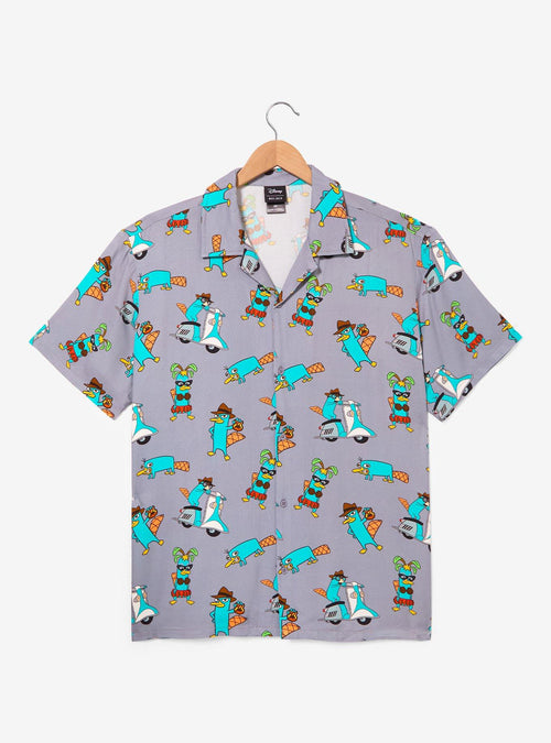 Camisa Disney Phineas and Ferb Perry con estampado integral