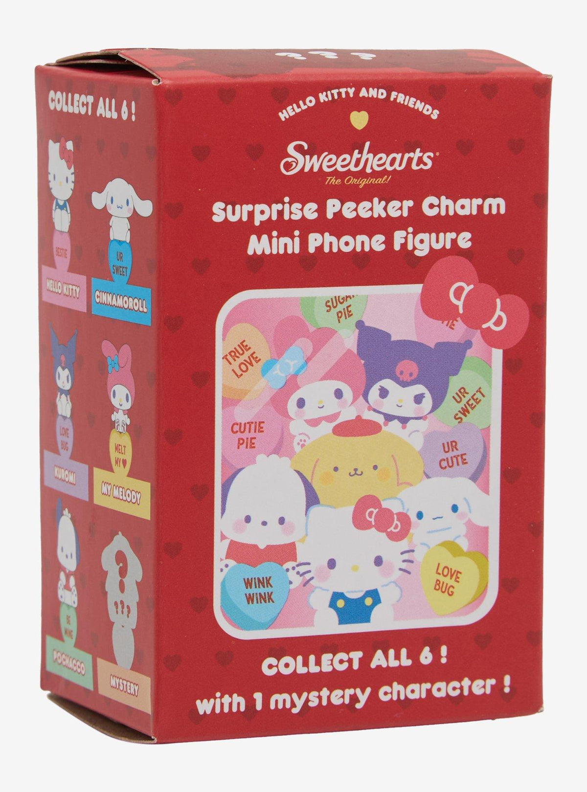 Figura sorpresa adhesiva para celular Hello Kitty y amigos