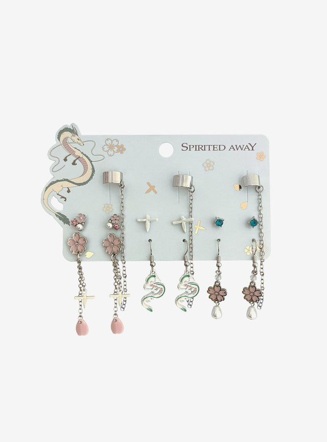 Set de 6 pares de aros El viaje de Chihiro: Haku
