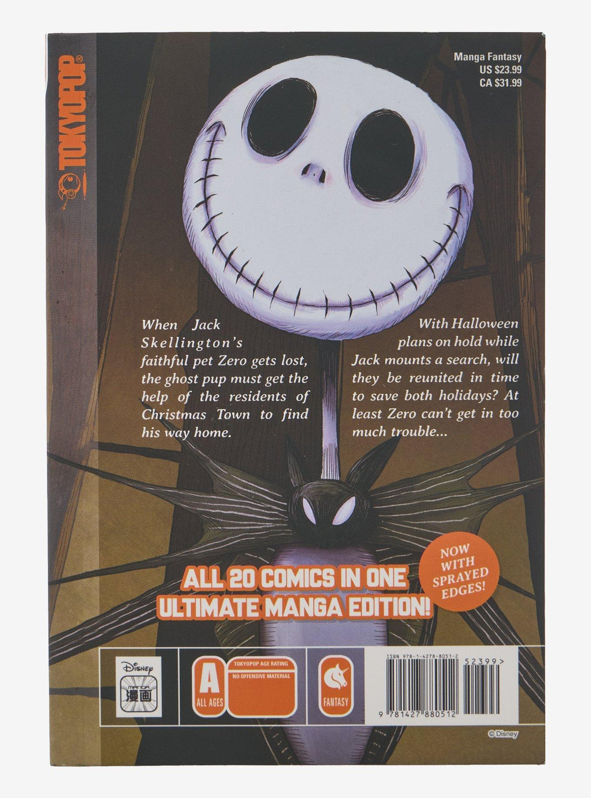The Nightmare Before Christmas: Zero's Journey, vol. 1