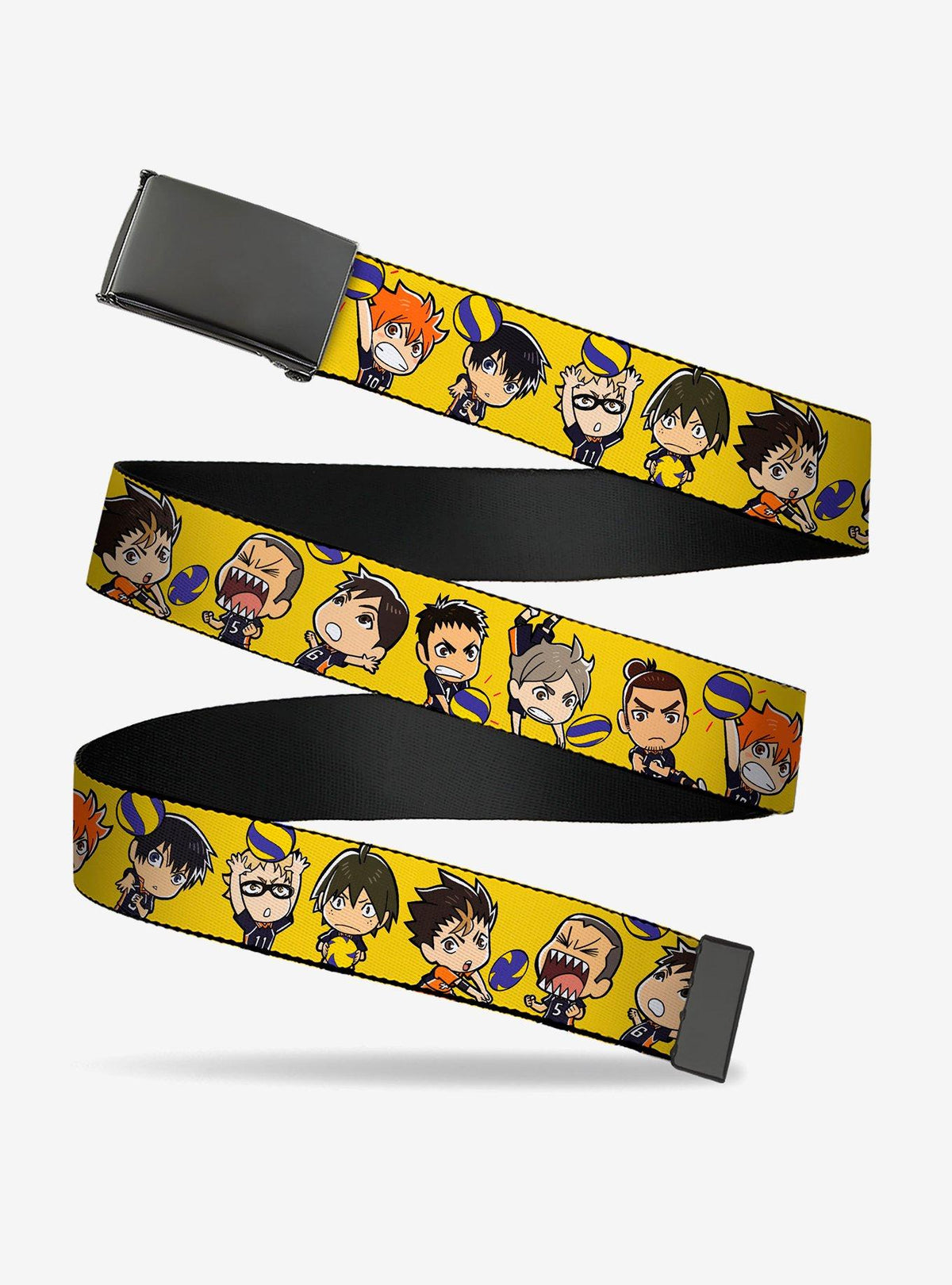 Cinturón ajustable Haikyu!! con jugador chibi