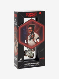 Set de dados de aventura de Lucas - Stranger Things