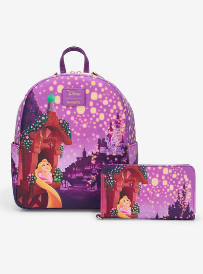 Billetera tech Disney Tangled Rapunzel Noche de Linternas