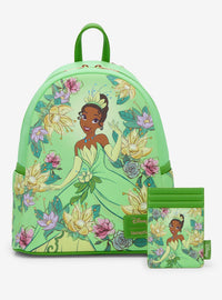 Tarjetero Tiana Floral de The Princess and the Frog