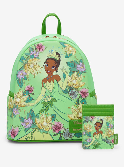 Tarjetero Tiana Floral de The Princess and the Frog