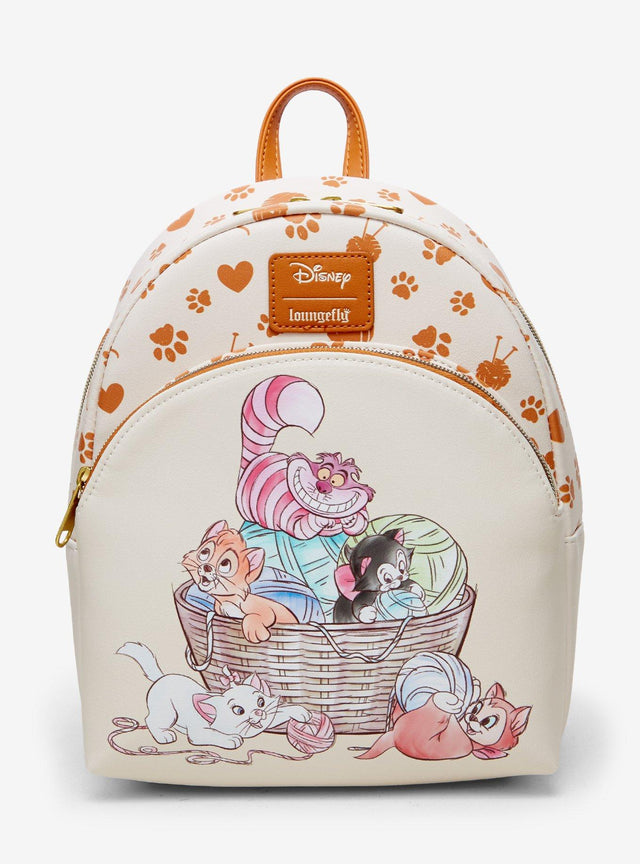 Mochila mini Disney Gatos y Lana