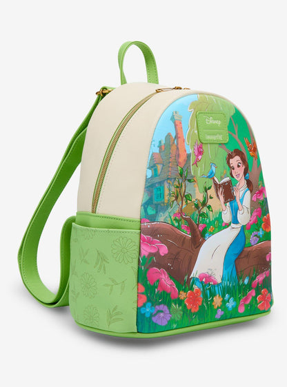 Mochila mini Disney Beauty and the Beast Belle leyendo