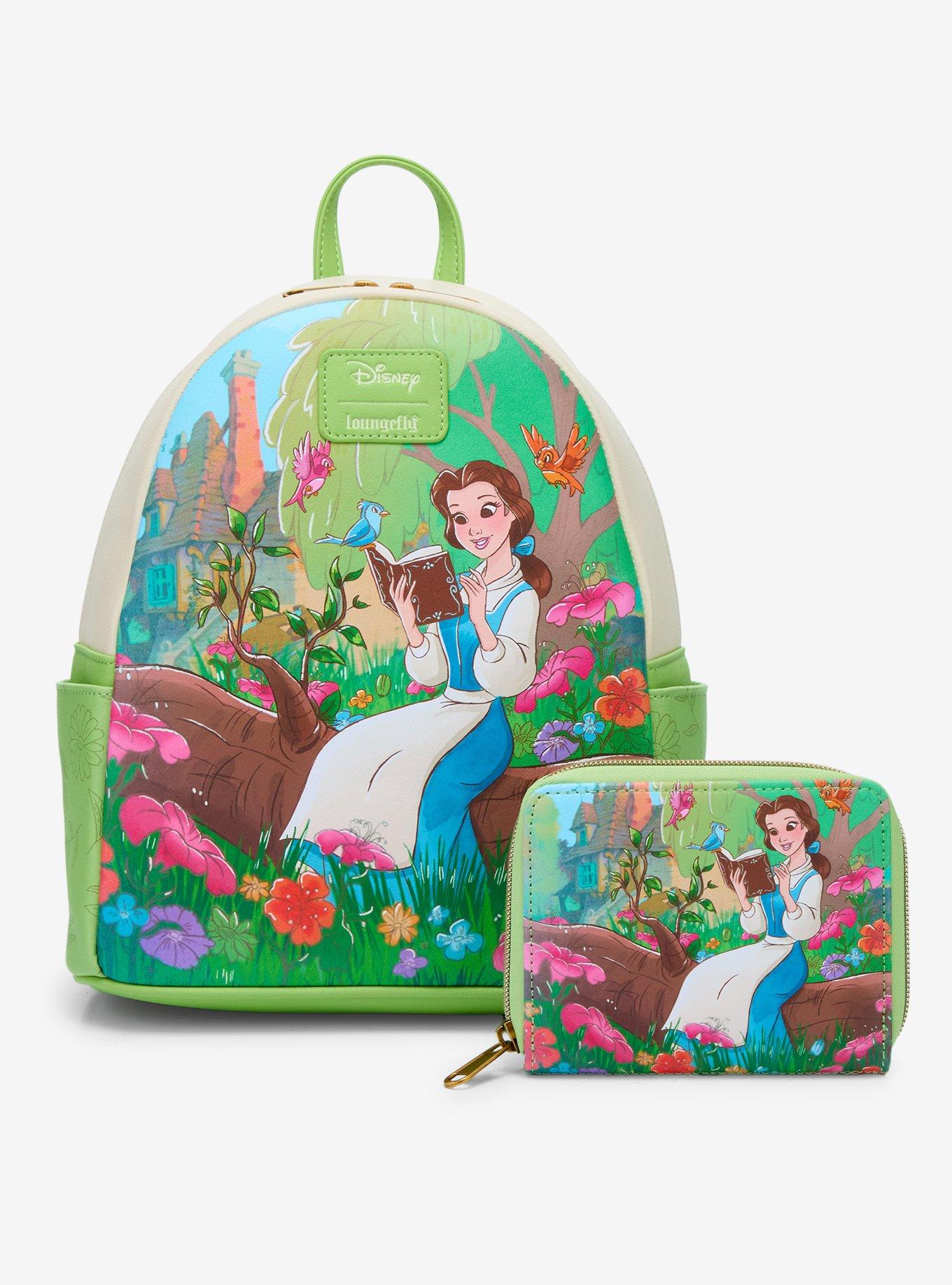 Mochila mini Disney Beauty and the Beast Belle leyendo
