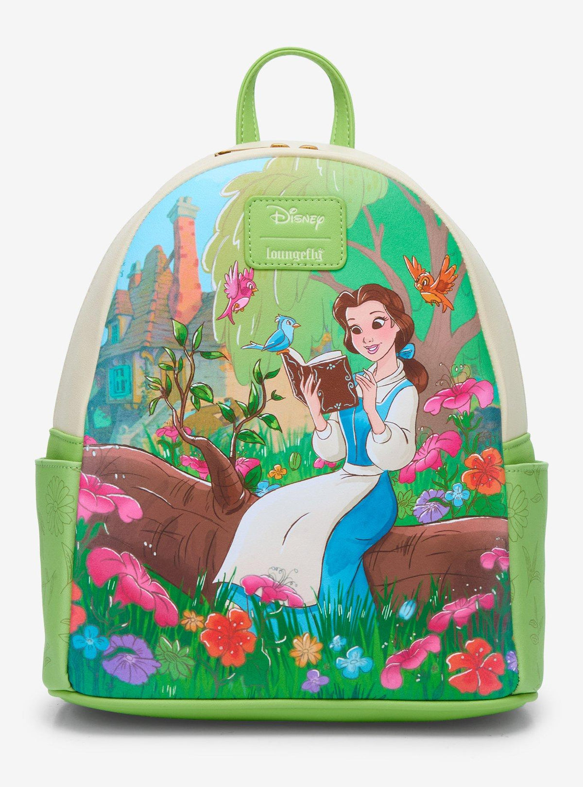 Mochila mini Disney Beauty and the Beast Belle leyendo