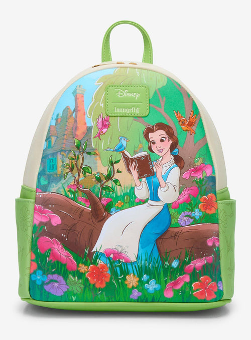 Mochila mini Disney Beauty and the Beast Belle leyendo