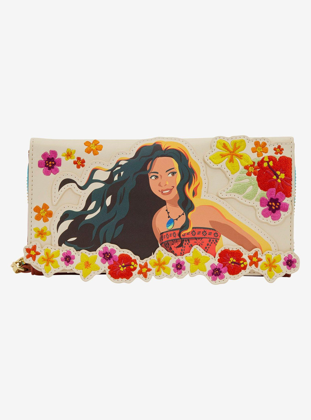 Billetera floral de Moana