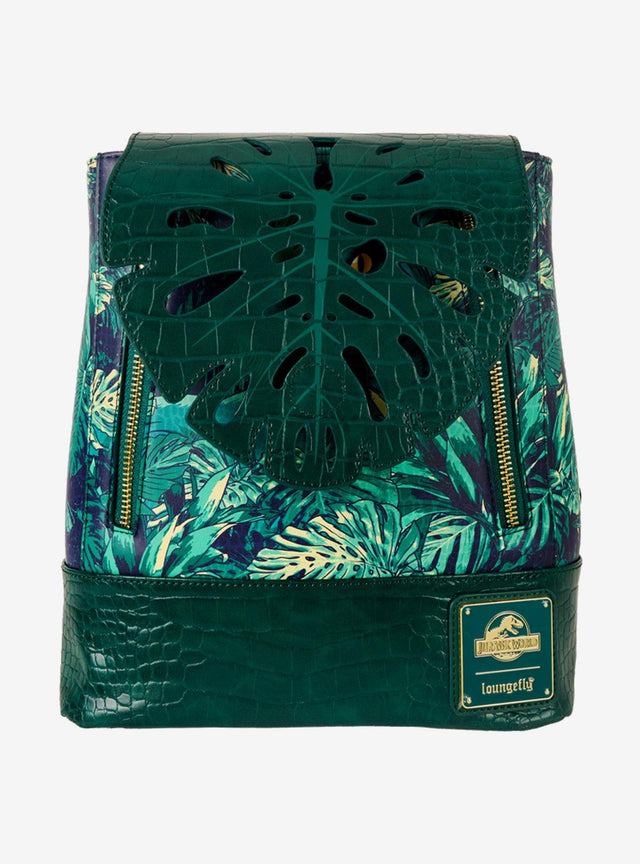 Mini mochila Jurassic World Velociraptor que brilla en la oscuridad