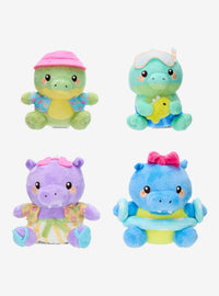 Peluche sorpresa Honeymaru Friends: caimanes e hipopótamos