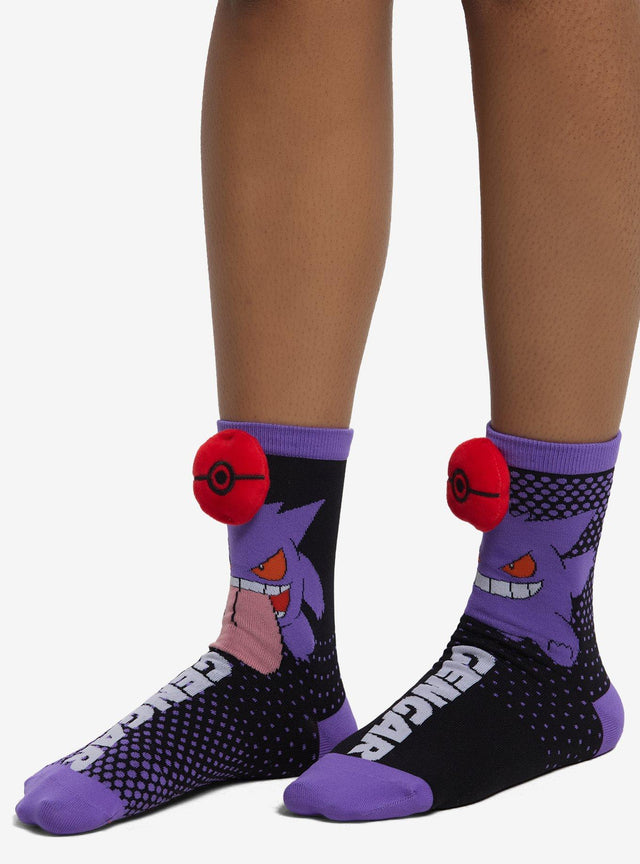 Calcetines Pokémon Gengar con diseños distintos