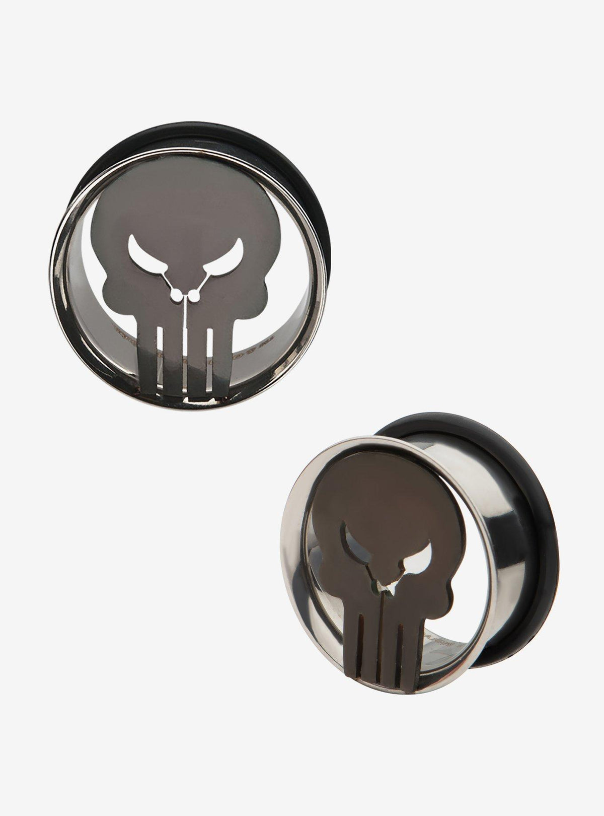 Set de 2 expansores túnel de acero Punisher