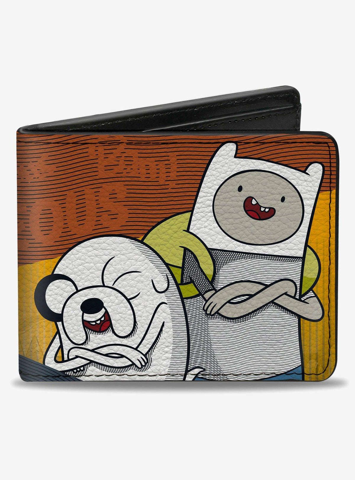 Billetera plegable Adventure Time: Jake y Finn