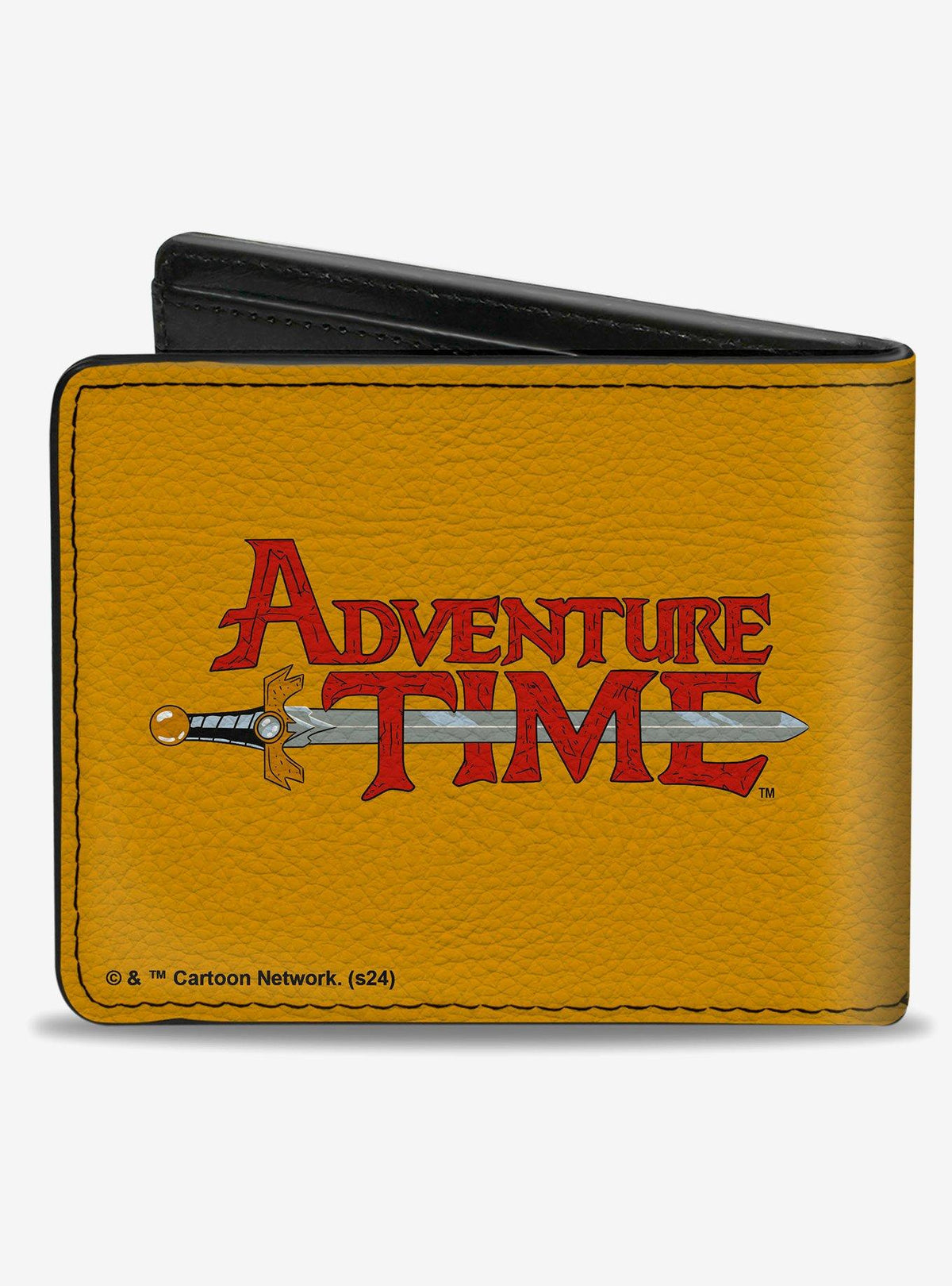Billetera Adventure Time con logo y rostro de Jake