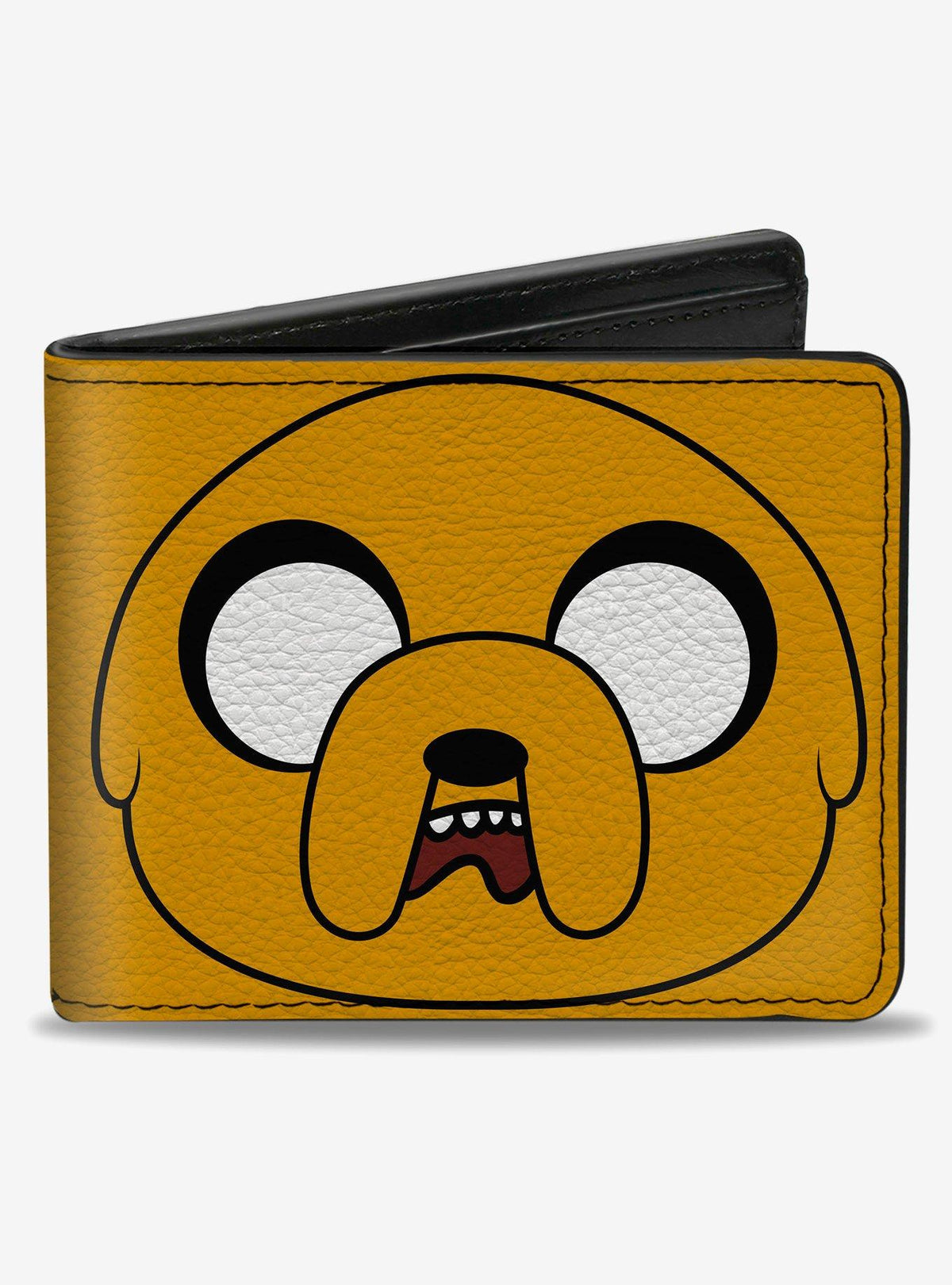 Billetera Adventure Time con logo y rostro de Jake