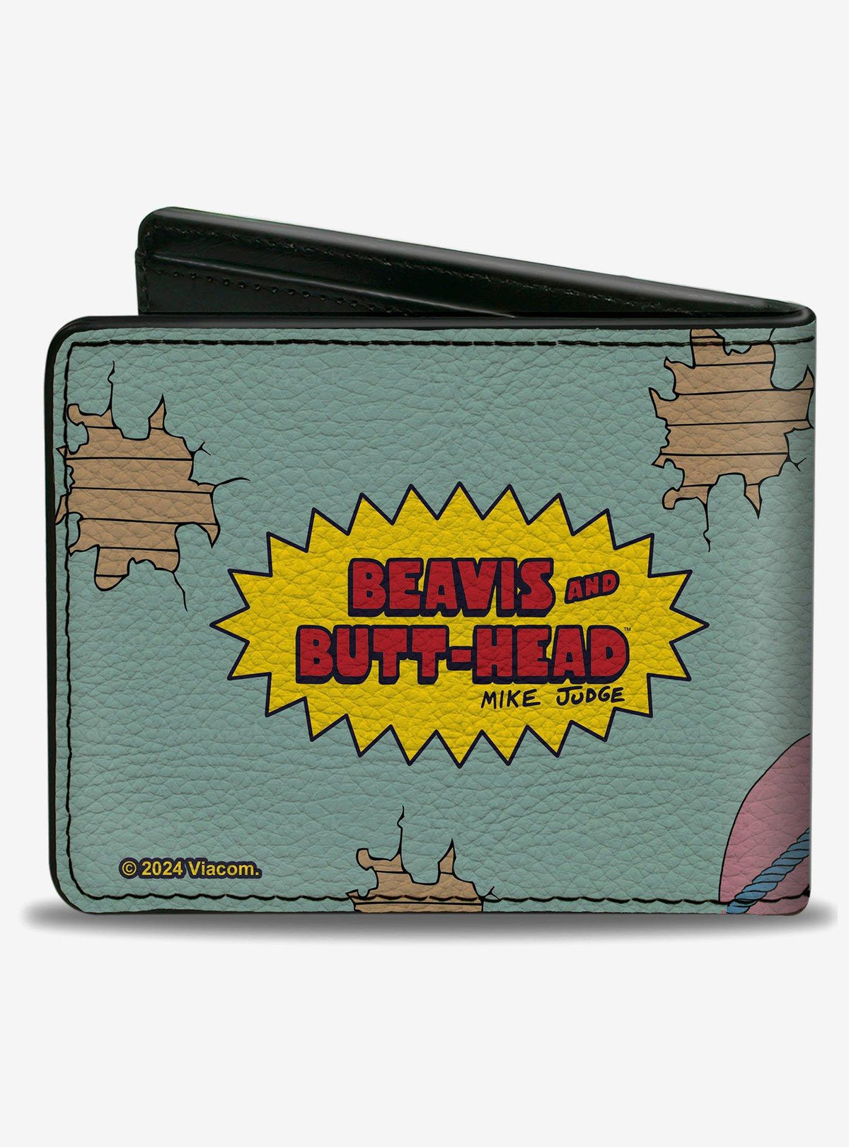Beavis and Butt-Head: billetera plegable clara