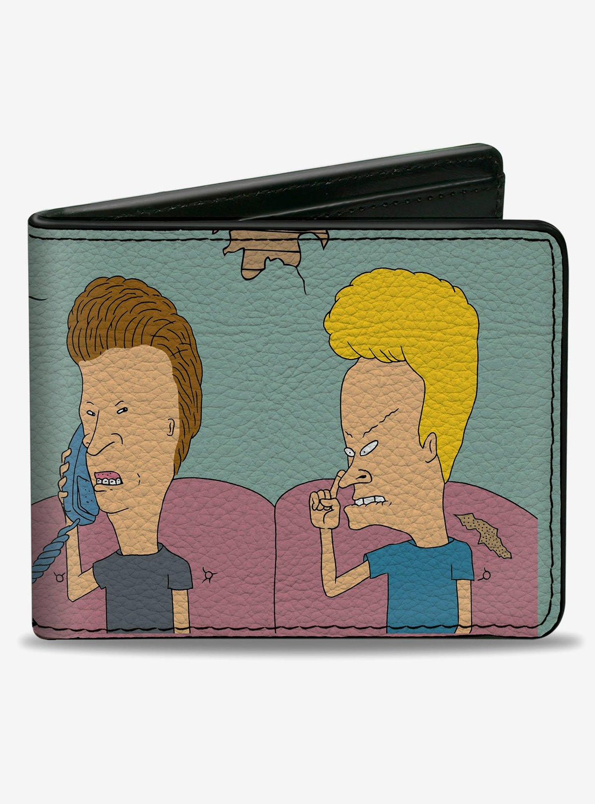 Beavis and Butt-Head: billetera plegable clara