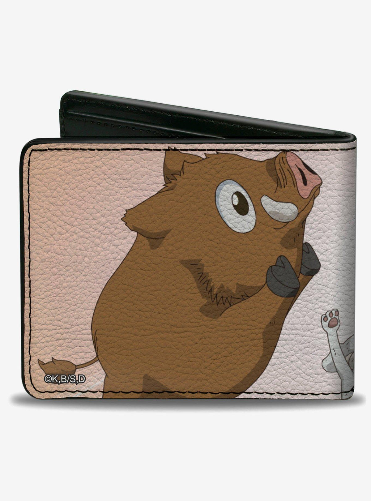 Billetera beige Dr. Stone con Suika y Sagara