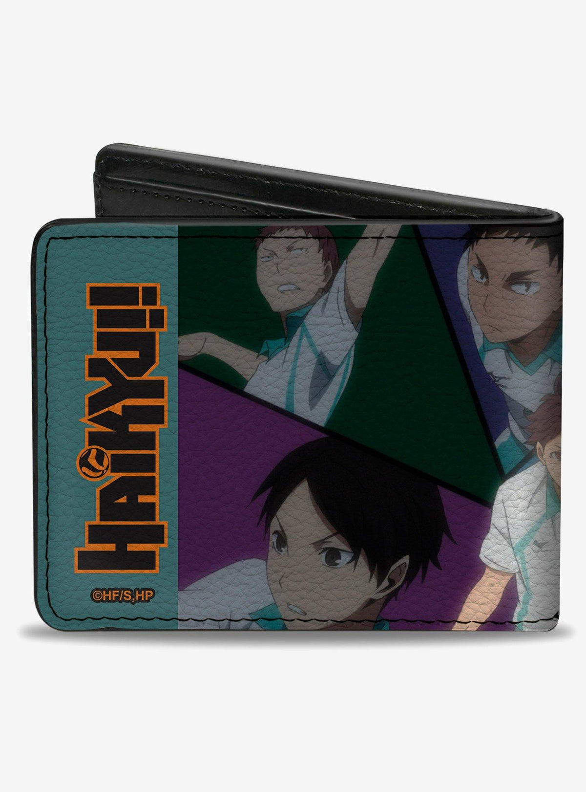 Billetera Haikyu!! Aoba Johsai en acción