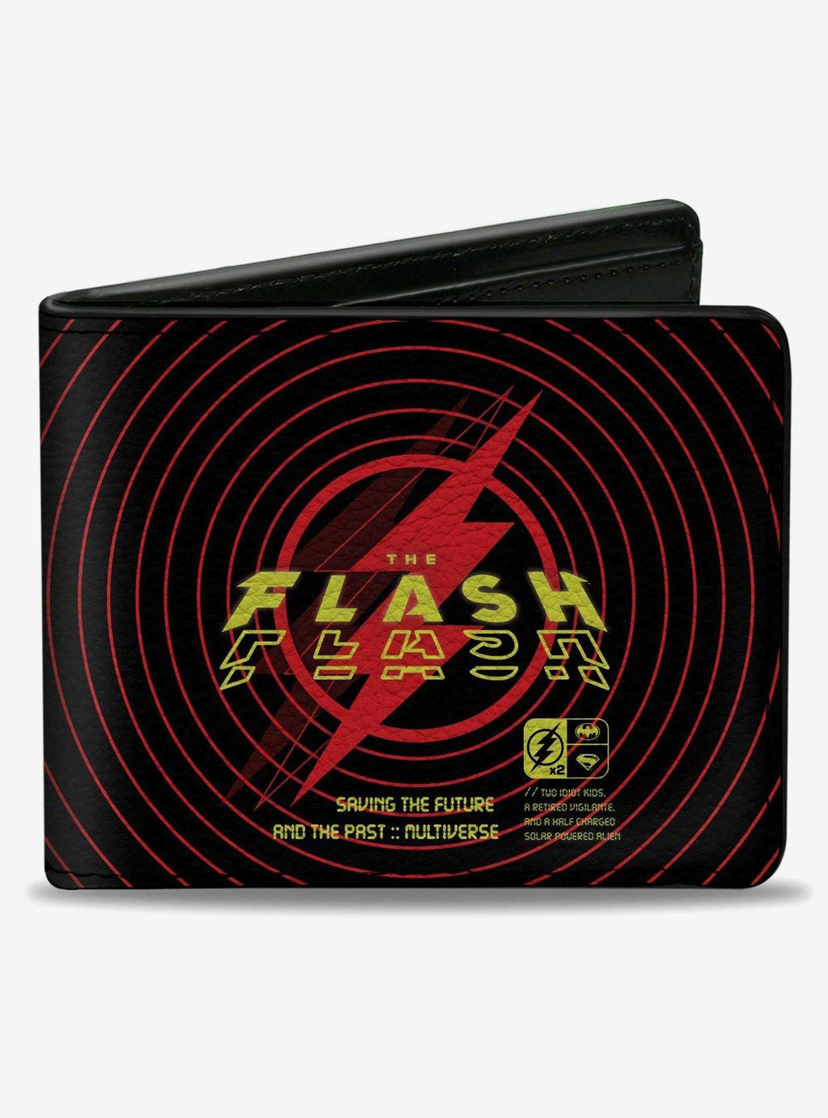 Billetera plegable DC Comics de Flash con logo