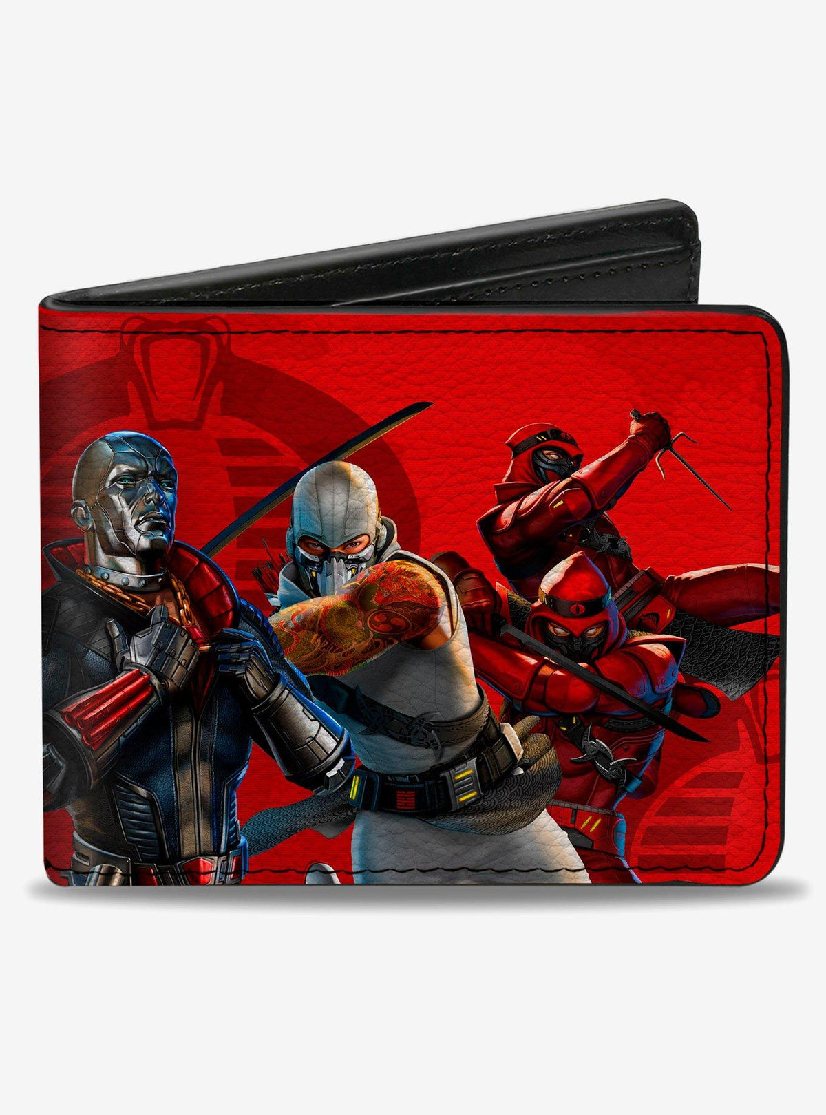 Billetera plegable GI Joe Cobra: agentes y logos