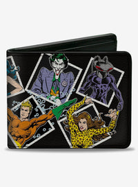 Billetera plegable DC Comics Justice League Vintage