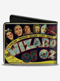 Billetera bifold The Wizard of Oz: póster vintage
