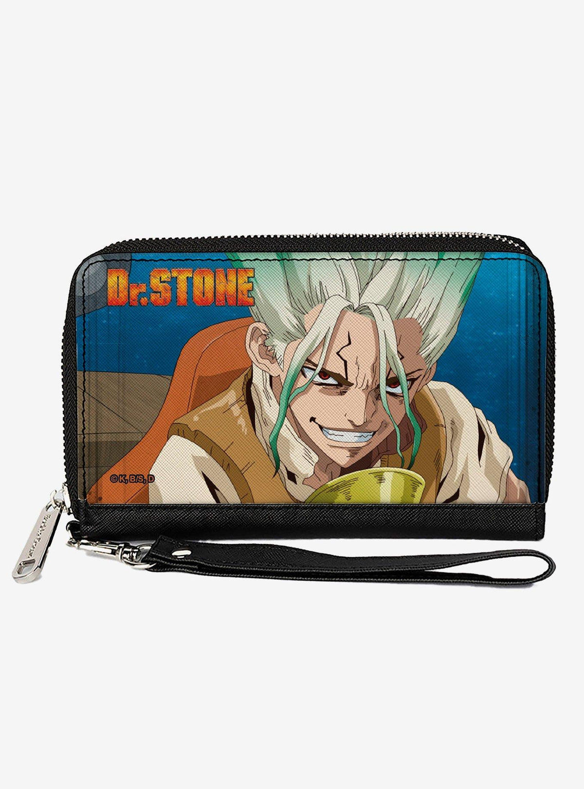 Billetera Dr. Stone con Senku Ishigami
