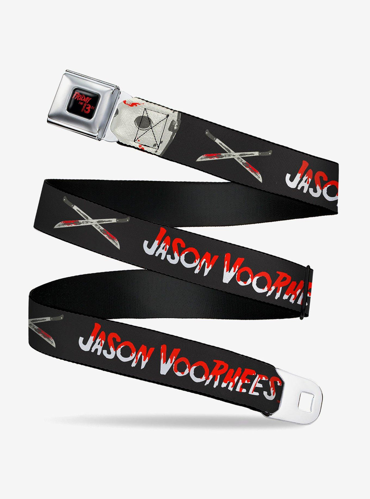 Cinturón Friday the 13th con Jason Voorhees