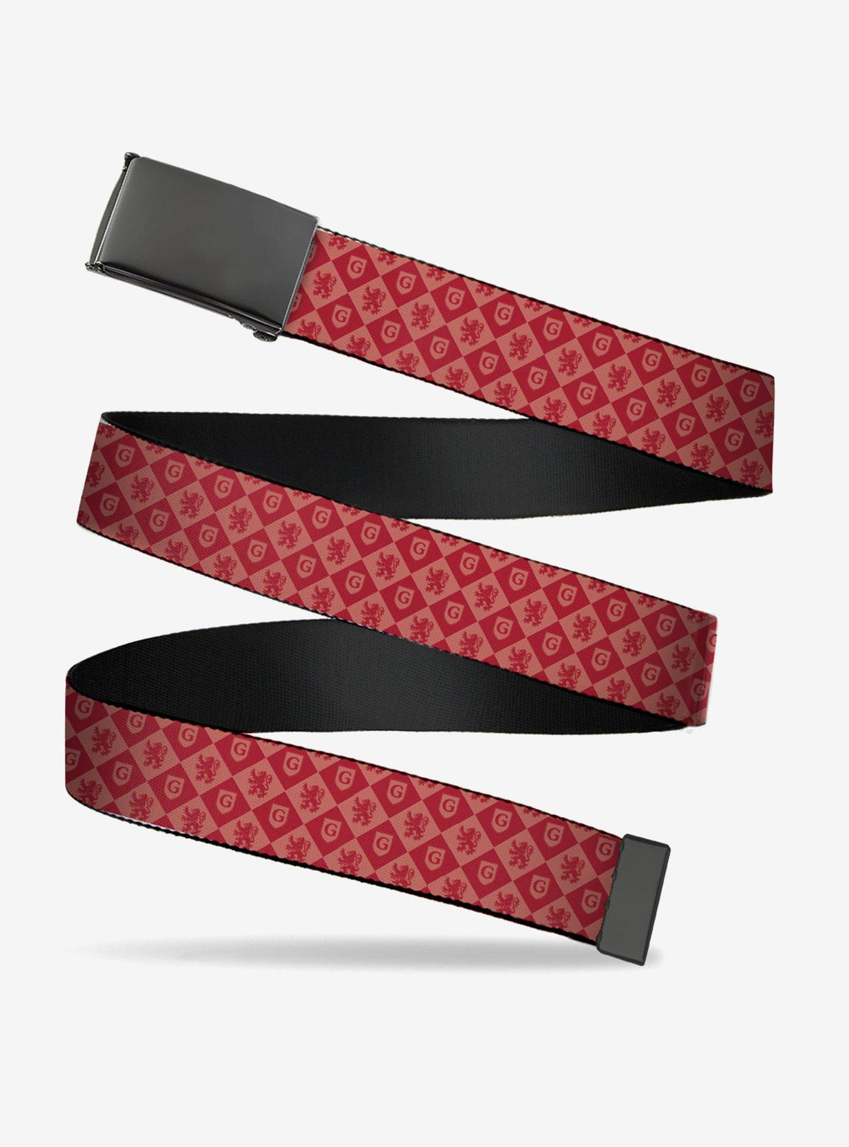Cinturón Harry Potter Gryffindor a cuadros rojos