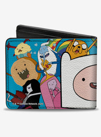 Billetera bifold Adventure Time: Finn y amigos