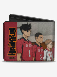 Billetera plegable Haikyu!! Nekoma High School