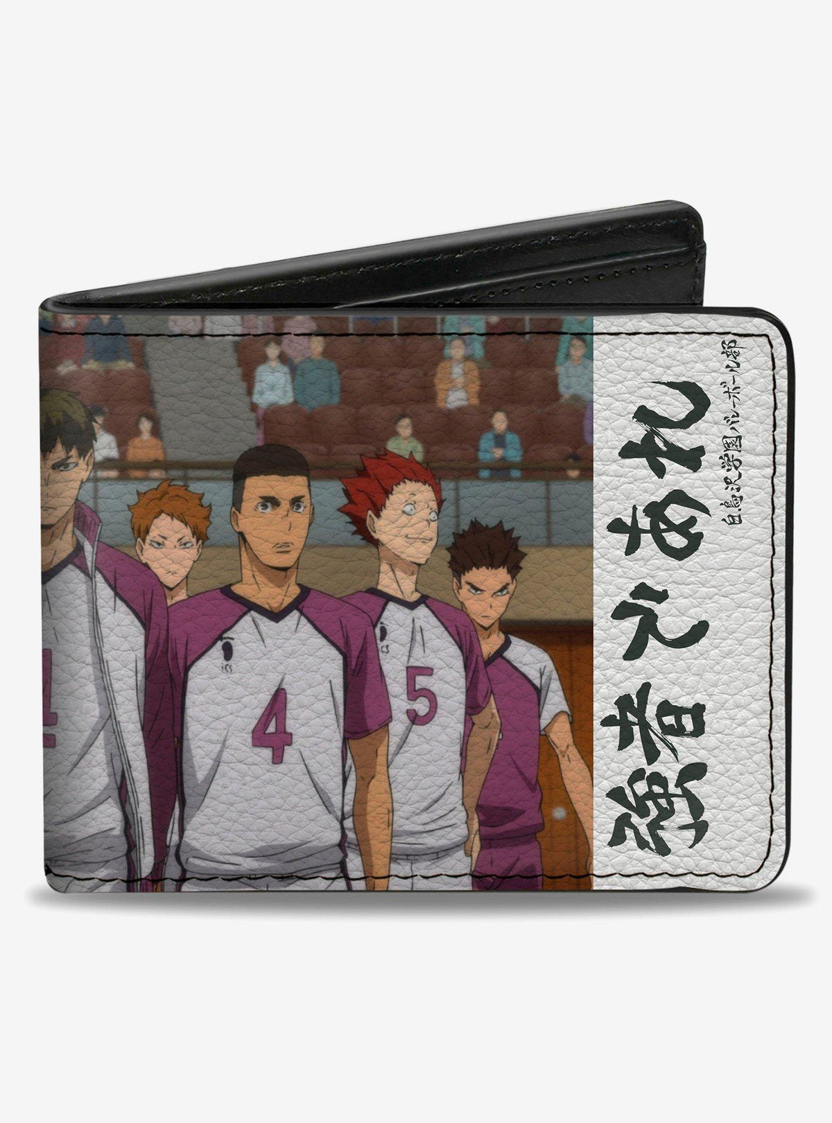 Billetera Haikyu!! Shiratorizawa en pose grupal