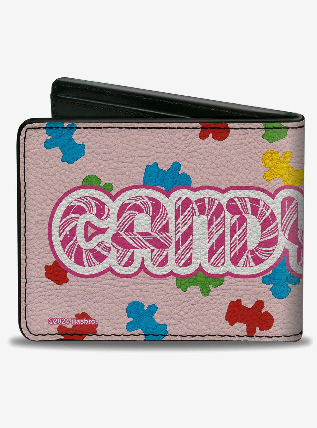 Billetera bifold rosa Candy Land
